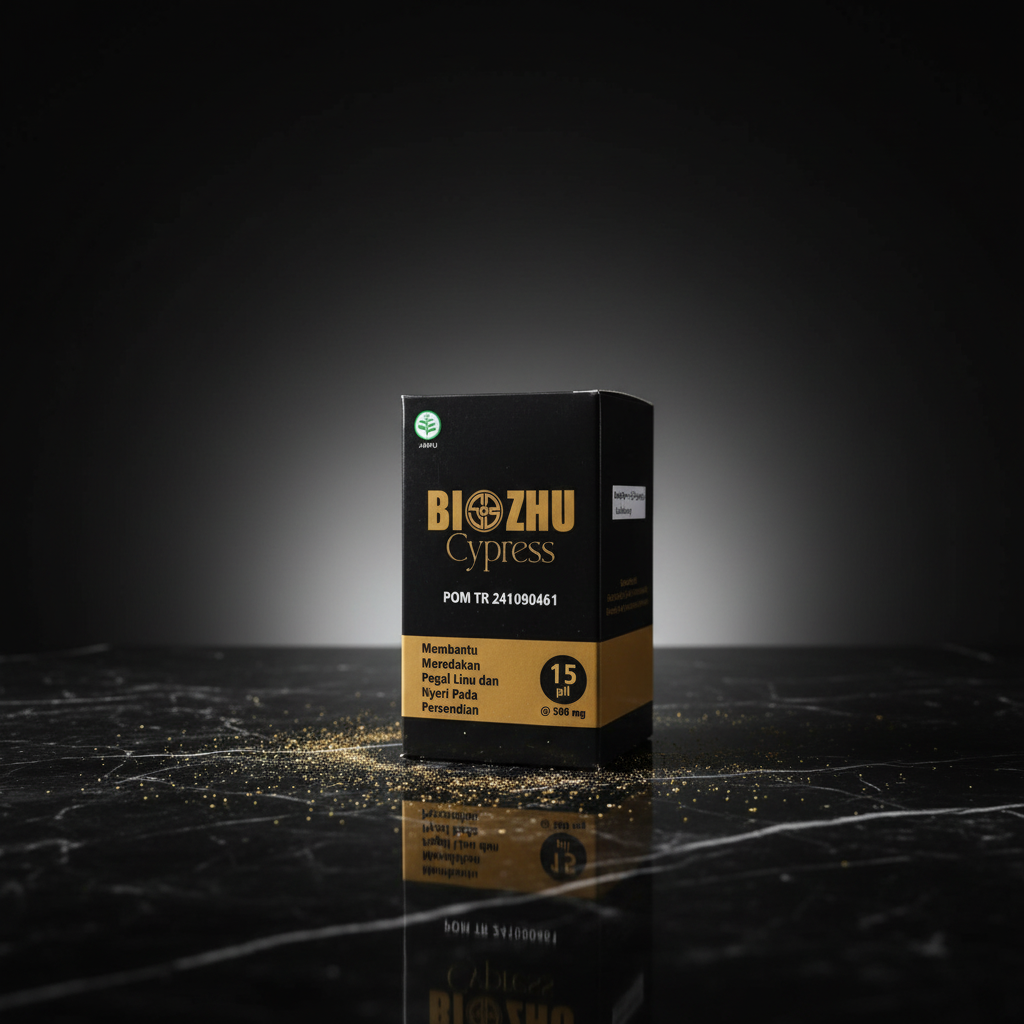 Gambar Pil Hitam BIOZHU CYPRESS